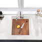 17x19 Inch Drop in Bar Sink Brushed Nickel