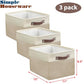 15" x 11" Large Fabric Storage Bin (3 Count)