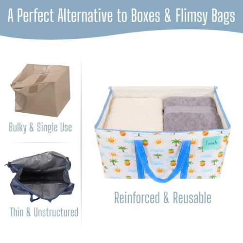 6 Pack Heavy Duty Moving Bags (6 Count)