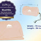Ultra Compact Travel Blanket Premium Plane Pillow Airplane Beige