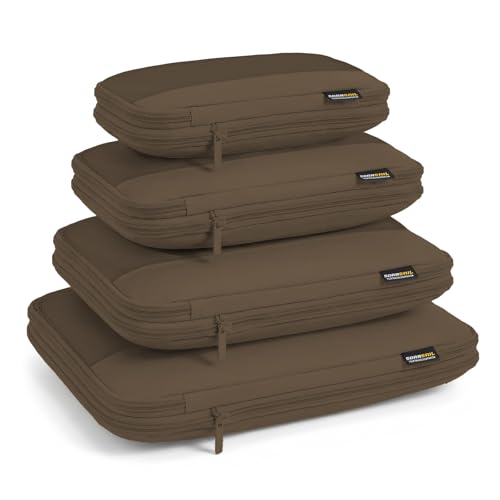4 Piece Compression Packing Cubes for 3 (4 Count)