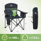 Folding Camping Chair Oversized Heavy Duty Padded Outdoor Chair (2 Count)