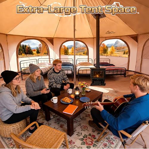 16.5 Ft Canvas Bell Tent