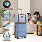 Suitcase Set 3 Piece Luggage Set Expandable with Spinner Wheels (6 Count)