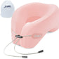 Travel Pillow,Travel Neck Pillows for Airplanes, Memory Foam Travel Pillows with 360° Head and Neck Support,Ergonomic Design Travel Essential Suitable for Plane,Car, Home,Train and Bus Trip