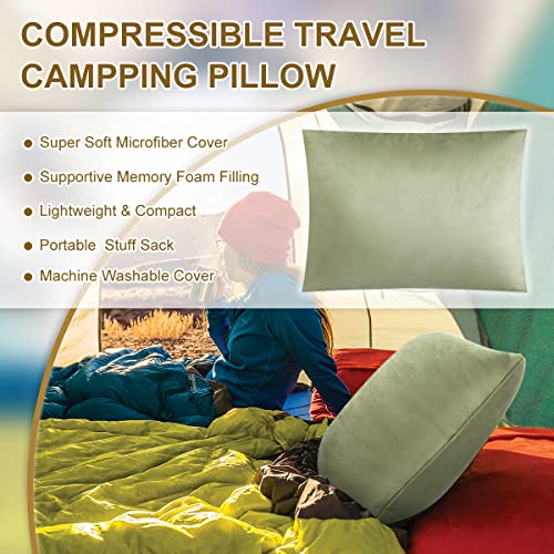 Memory Foam Travel Pillow