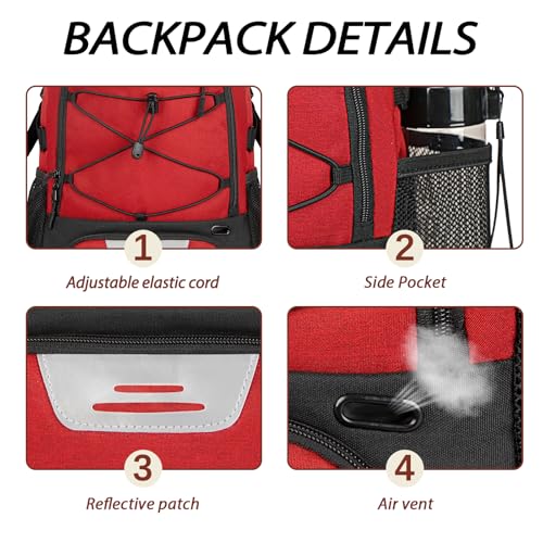 Basketball Backpack with Ball Compartment
