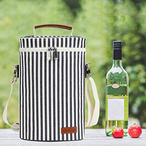2 Bottle Wine Tote Carrier (2 Count)