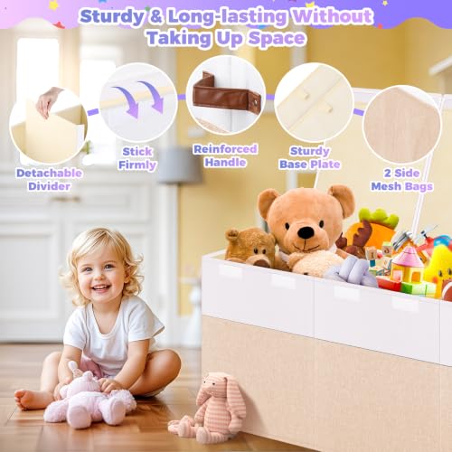 Extra Large Toy Storage Box with Lid
