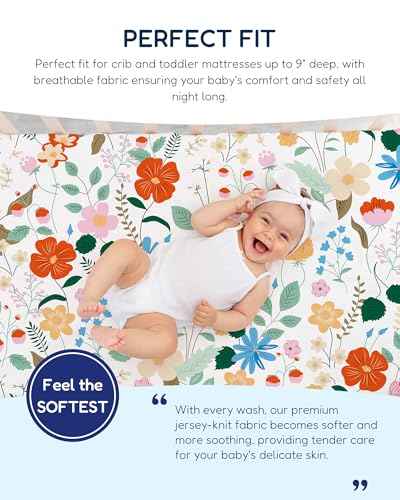 Floral Crib Sheets 2 (2 Count)
