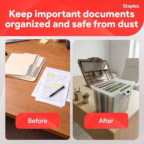File Box Portable Storage Tote
