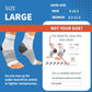 6 Pairs Compression Socks with Arch Support for Plantar Fasciitis (6 Count)
