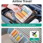 18 Pack TSA Approved Travel Bottles for Toiletries (3.9 Count)