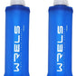 Folding Soft Flask Portable Collapsible Running Lightweight Water Bottle for Outdoor Sports,Travel with Mouthpeice Cover