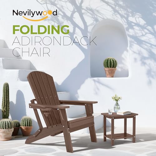 Folding Adirondack Chairs Set of 2 (2 Count)