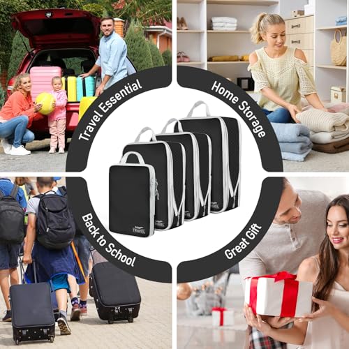 4 Set Compression Packing Cubes