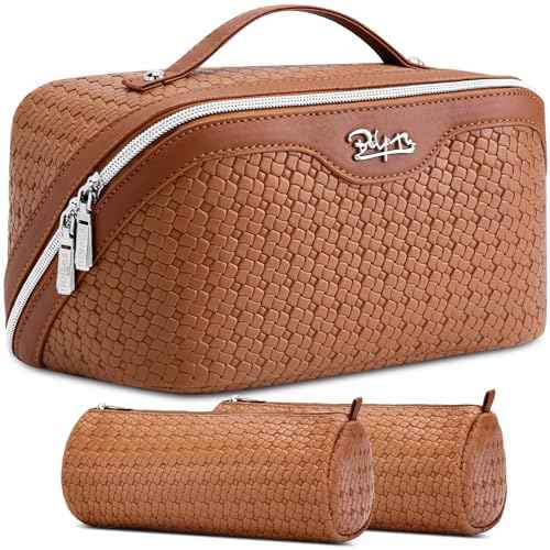Travel Makeup Bag Cosmetic Bags for Women (3 Count)