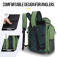 Fishing Backpack with Rod Holders 4 Tackle Boxes