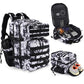 Military Tactical Backpack for Men and Women 45L Army 3 Days Assault Pack Bag Large Rucksack with Shoe Compartment