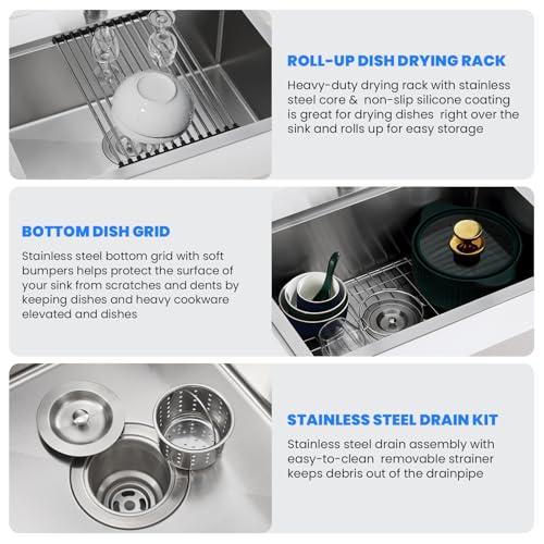 28 x 20 Inch Kitchen Sink