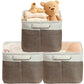 14.4" x 10" Slim Large Fabric Storage Bin (3 Count)