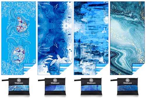 Microfiber Beach Towel (4 Count)