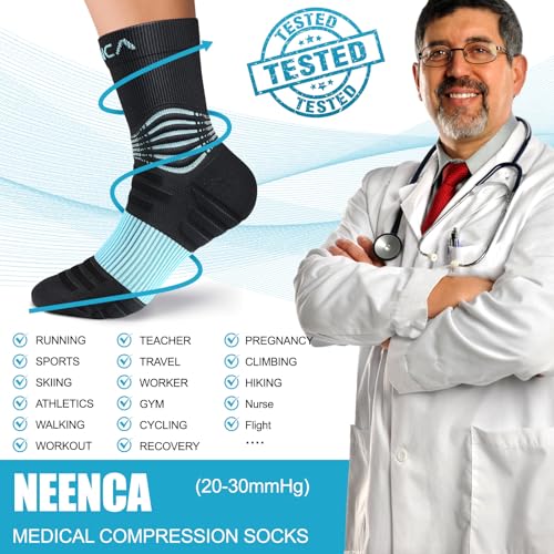 Professional Compression Socks for Women Men Circulation (2 Count)