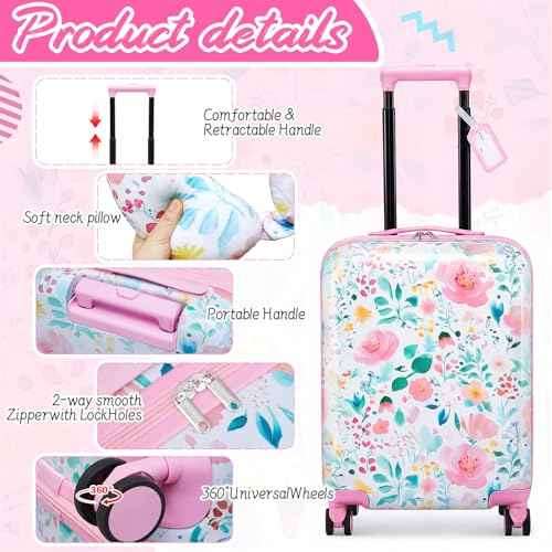 4 Pcs Kids Luggage Set (4 Count)