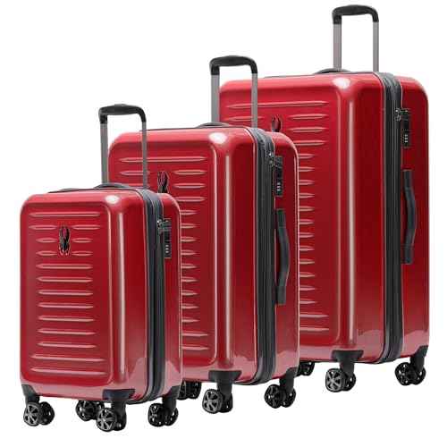 Rails Expandable Hardside Upright Suitcase with 360° Spinner Wheels (3 Count)