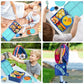 Kids Lunch Box with Thermo Insulated Lunch Bag for School (8 Count)