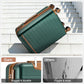 Checked Suitcase 24in Expandable ABS+PC Side Handles luggage Green