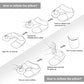 Inflatable Travel Neck Pillow for Airplane