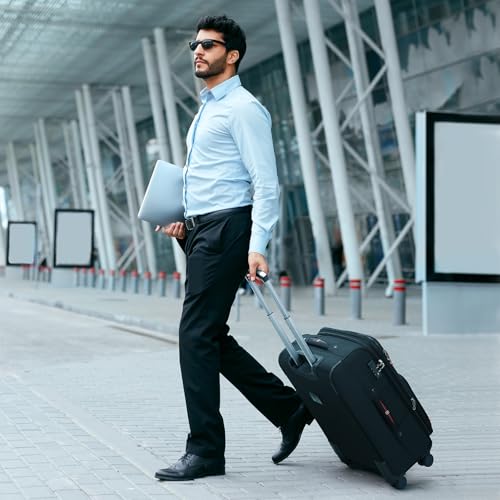 Softside Expandable Luggage with 4 Spinner Wheels