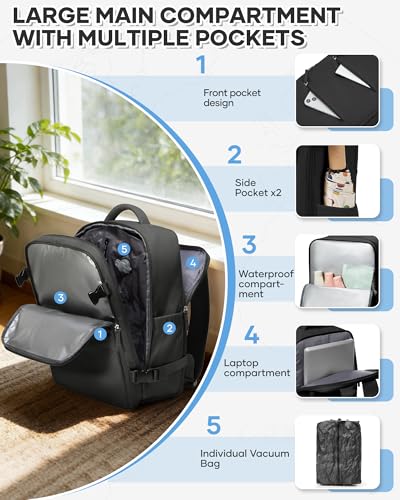 Travel Backpack for Women Men