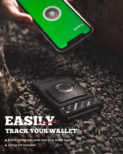 Pop Up Wallet Compatible with AirTag