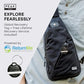 Travel Sling Bag. Compact Crossbody Bag