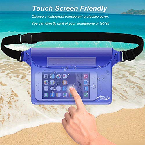 Clear Fanny Pack Waterproof (2 Count)