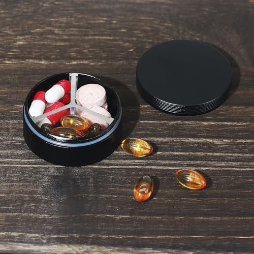 Small Pill Case 3 Compartments