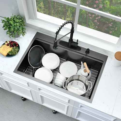 Black Kitchen Sink