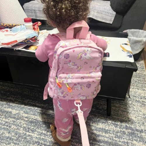 Toddler Backpack Leash with Anti Lost Wrist Link