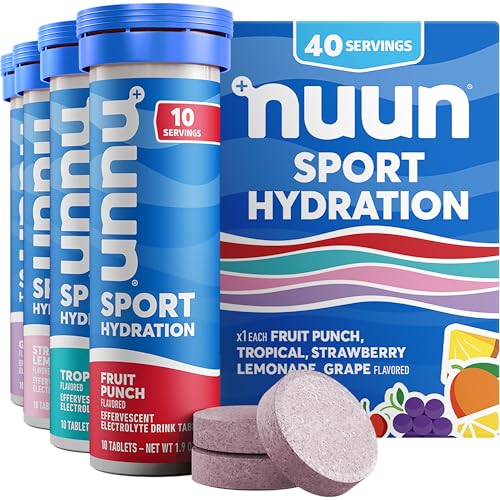 Sport Electrolyte Tablets Mixed Flavors (40 Count)