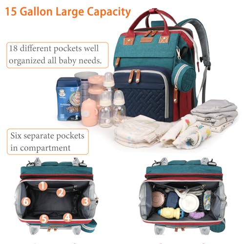 Baby Diaper Bag with Changing Station