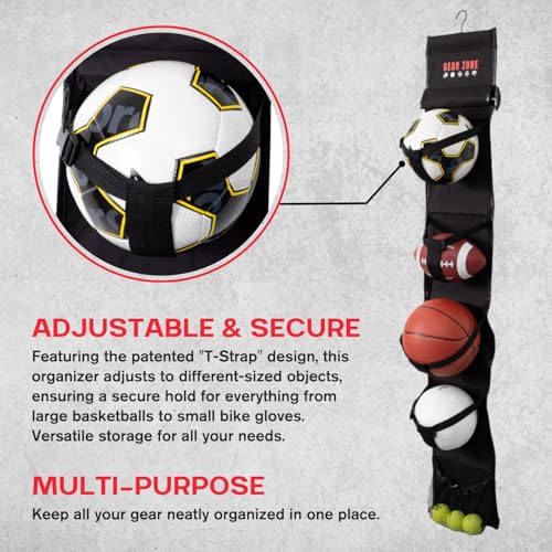 Hanging Sports Equipment Organizer