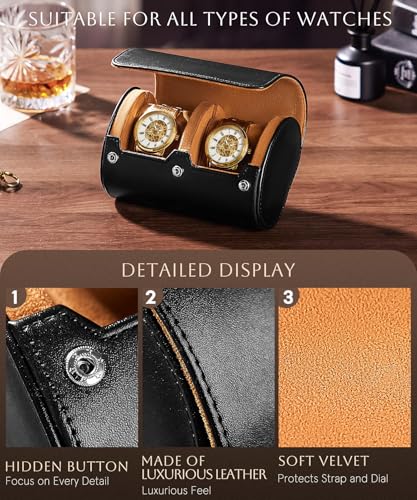 Watch Roll Travel Case