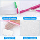 14 Pack Mesh Zipper Pouch Bags (14 Count)