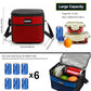 6 Can 5L Lunch Bag for Women Men Portable Lunch Box Small Cooler Bag Soft Collapsible Reusable Insulated Lunch Tote for Everyday Work Travel