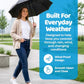 Windproof Compact Umbrellas for Rain (2 Count)