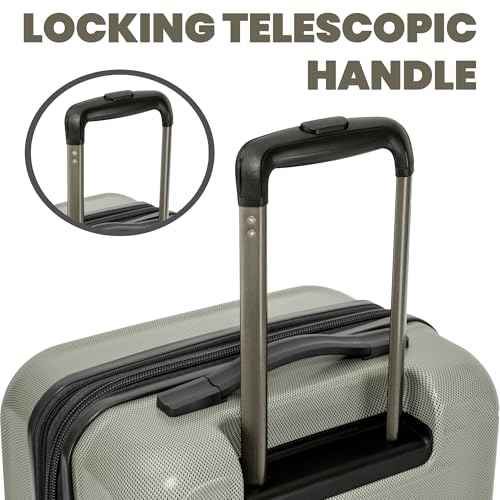 Rails 3 Piece Luggage Set with 360° Spinner Wheels