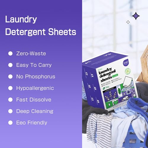 Laundry Detergent Sheets (240 Count)