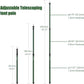 HIKEMAN Tent Poles Camping Poles for Tarp Awning Canopy Porch Sun Sails Tarpaulin Headroom Aluminium Adjustable Telescoping